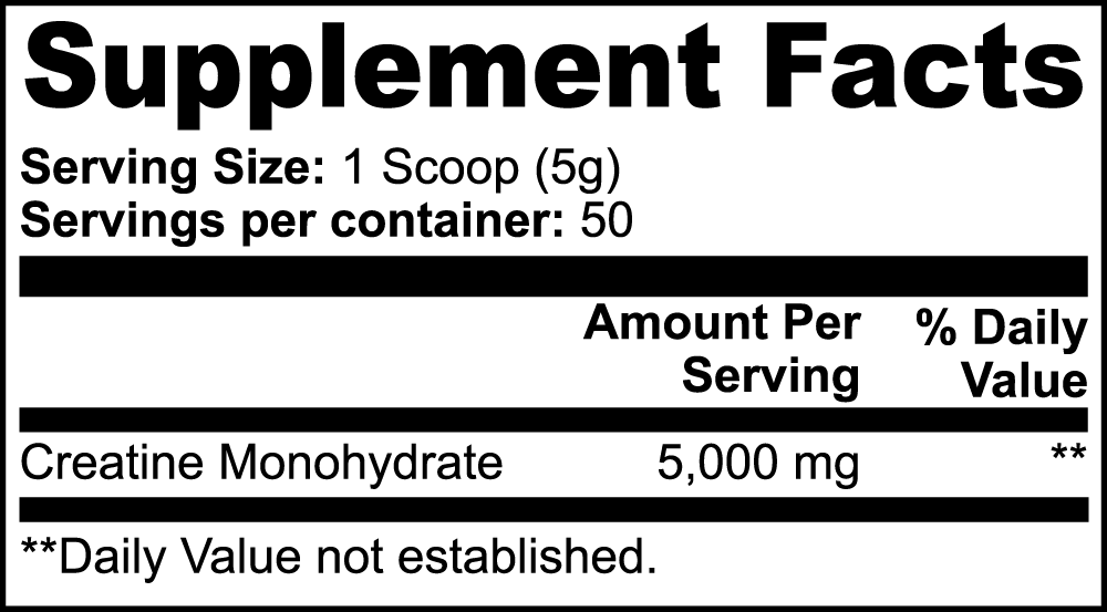 Evera Creatine Monohydrate